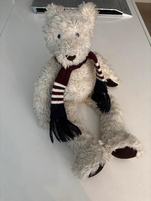 Originele Flip de Beer met sjaal- Koekeloere Knuffel, Kinderen en Baby's, Speelgoed | Knuffels en Pluche, Gebruikt, Beer, Ophalen of Verzenden