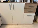 Commode met deuren en lades, Huis en Inrichting, Kasten | Dressoirs, Ophalen, Gebruikt, 100 tot 150 cm, 25 tot 50 cm