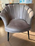 Prachtige velvet fauteuil, Huis en Inrichting, Ophalen, Zo goed als nieuw, 50 tot 75 cm