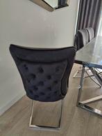 6 eetkamer stoelen, Huis en Inrichting, Stoelen, Ophalen, Zo goed als nieuw, Grijs