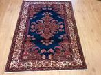Vintage handgeknoopt perzisch tapijt merhaban 165x119, Info@SlatsAntiek.nl, 100 tot 150 cm, Perzisch, Ophalen of Verzenden