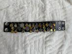 Super store relikitsch zwarte armband met o.a. maria hangers, Ophalen of Verzenden, Zo goed als nieuw, Zwart, Overige materialen
