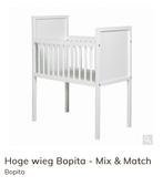 wieg Bobita wit zgan, Ophalen, Zo goed als nieuw, Wieg