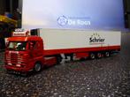 WSI Scania 143 Schrier met certificaat, Hobby en Vrije tijd, Modelauto's | 1:50, Ophalen of Verzenden, Nieuw, Bus of Vrachtwagen