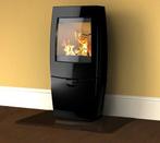 Superdeal Dovre Sense 200 in de zwarte emaille uitvoering, Ophalen of Verzenden, Vrijstaand, Hout, Nieuw