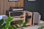 Audiomeubel Platenspeler kast met LP vak, Huis en Inrichting, Kasten | Overige, Ophalen, Gebruikt