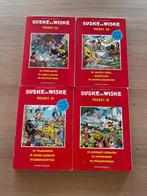 Suske Wiske Pocket 13 20 21 22 - 12 verhalen, 4 boekjes, Eén stripboek, Ophalen of Verzenden, Gelezen