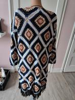 Lang granny square vest M crochet van Mango boho Ibiza, Maat 38/40 (M), Ophalen of Verzenden, Zo goed als nieuw, Overige kleuren