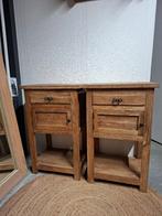 Stoer landelijk Nachtkastjes 80 cm hoog, Ophalen, Nieuw, 45 tot 65 cm, 70 cm of meer