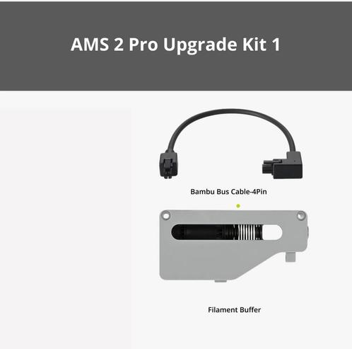 Bambu Labs AMS 2 Pro Upgrade KIT with filament Buffer, Computers en Software, 3D-printerbenodigheden, Nieuw, Ophalen of Verzenden