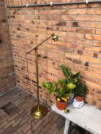 Vintage messing vloerlamp, Huis en Inrichting, Lampen | Vloerlampen, Ophalen, Gebruikt, Metaal, 150 tot 200 cm