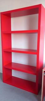 Rode IKEA Lack kast, Ophalen, Met plank(en), Kunststof, Gebruikt