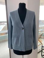 Repeat dusty blue organisch katien vest maat 36, Kleding | Dames, Ophalen of Verzenden, Zo goed als nieuw, Maat 36 (S), Blauw