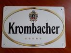 Krombacher 20x30 cm Reclamebord, Ophalen of Verzenden, Nieuw, Reclamebord, Plaat of Schild, Overige merken