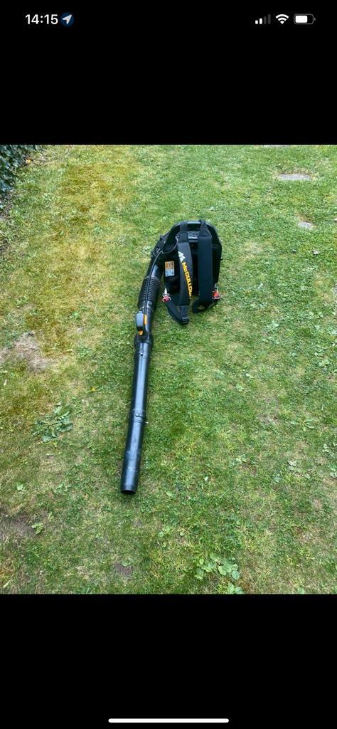 McCulloch’s backpack bladblazer, Tuin en Terras, Bladblazers, Ophalen of Verzenden