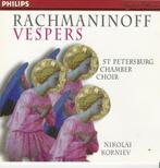 Rachmaninov: Vespers / Nikolai Korniev = 5,99, Cd's en Dvd's, Ophalen of Verzenden, Modernisme tot heden, Zo goed als nieuw