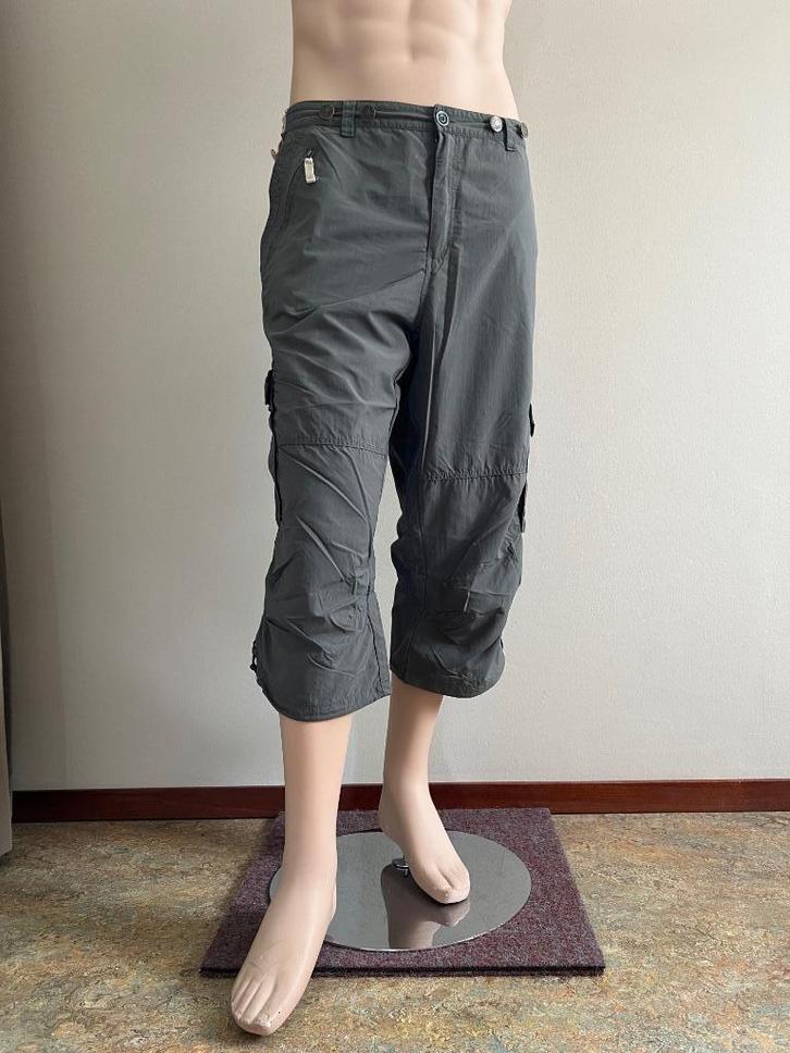 G.I.G.A. DX by Killtec Driekwartbroek Olijfgroen Maat 58 4XL, Kleding | Heren, Grote Maten, Zo goed als nieuw, Broek of Spijkerbroek