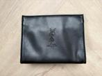 Yves Saint Laurent beauty bag tasje zwart met logo, Ophalen of Verzenden, Zwart, Softcase