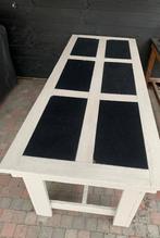 Tuintafel  stijgerhoud, Tuin en Terras, Ophalen, Gebruikt, Rechthoekig, Overige materialen
