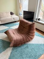 Vintage ligne roset togo bruin, Ophalen, Gebruikt, Eenpersoons, Minder dan 150 cm