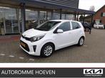 KIA Picanto 1.0 5D ComfortPlusLine Navigator Org. Ned, Auto's, Kia, Stof, Gebruikt, 4 stoelen, Wit