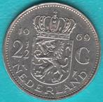 Nederland 2½ gulden (rijksdaalder) 1969 visje in munthouder, Postzegels en Munten, Munten | Nederland, 2½ gulden, Ophalen of Verzenden