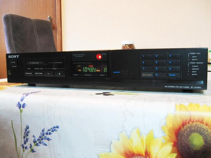 Sony ST-JX250L tuner serviced, Audio, Tv en Foto, Tuners, Gebruikt, Ophalen of Verzenden