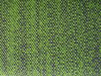 De Ploeg Screen 13/54; groen+blauwpaars; 3 meter meubelstof, Wol, 120 cm of meer, Ophalen of Verzenden, Groen