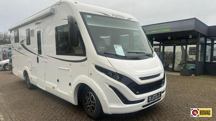 Forster I745EB 5 Persoons TV 2xAIRCO automaat MAXI bj2024, Caravans en Kamperen, Campers, Particulier, tot en met 6, Integraal