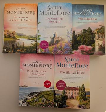 Santa Montefiore Boeken - 5 stuks beschikbaar voor biedingen