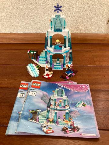 Lego Disney Frozen Elsa’s ijskasteel (41062) incl. boekjes.