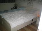 Twee persoons elektrisch bed (zonder matras), Ophalen, Tweepersoons, Overige maten, Hout