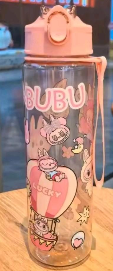 Leuke Labubu Drinkfles - 800ml, Diversen, Schoolbenodigdheden, Nieuw, Ophalen of Verzenden