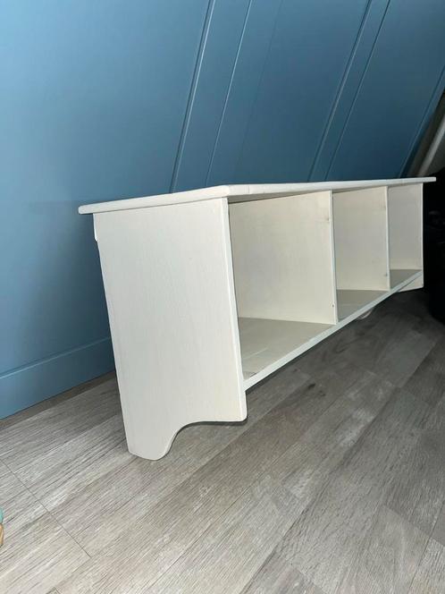 Houten Kapstok met 3 Vakken, Huis en Inrichting, Woonaccessoires | Kapstokken, Gebruikt, Wandkapstok, Minder dan 100 cm, Hout