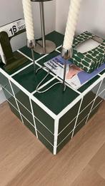 Kubus bijzettafel, Huis en Inrichting, Tafels | Bijzettafels, Minder dan 55 cm, Ophalen of Verzenden, Zo goed als nieuw, Rechthoekig