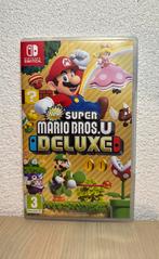 New Super Mario Bros U Deluxe voor de Nintendo Switch, Spelcomputers en Games, Games | Nintendo Switch, Ophalen of Verzenden, Zo goed als nieuw