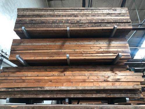7x17 Balkhout, gordingen, Doe-het-zelf en Verbouw, Hout en Planken, Gebruikt, Balk, Vuren, 300 cm of meer, 50 mm of meer, Ophalen