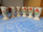 Vintage jaren '70 Cup Set  van zes keramische bekers ., Ophalen of Verzenden, Nieuw