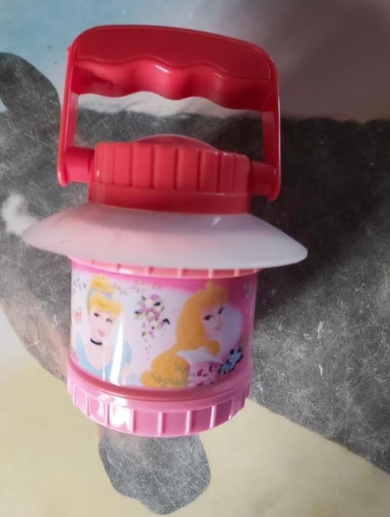 Lantarenlamp Disney prinsessen, Ophalen of Verzenden, Assepoester of Belle, Gebruikt, Overige typen