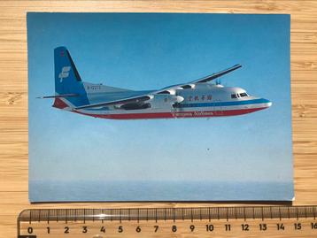 Fokker F50 B-12272 Formosa Airlines Vliegtuig Ansichtkaart beschikbaar voor biedingen