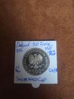 Poland 500zloty, Ophalen of Verzenden, Zilver