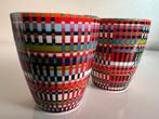 Nieuw 2 Iittala 10 Jubileum Origo Beker Multicolor Häberli, Ophalen of Verzenden, Zo goed als nieuw, Overige stijlen, Kop(pen) en/of Schotel(s)