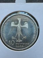 Zilveren duitse 10 mark uit 1995, Ophalen of Verzenden, Oost-Azië, Losse munt, Zilver