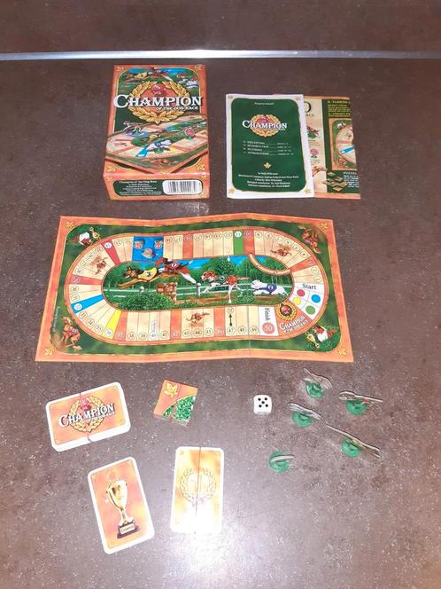 Champion of the dog race nieuwstaat reis spel, Hobby en Vrije tijd, Gezelschapsspellen | Bordspellen, Zo goed als nieuw, Ophalen of Verzenden