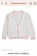 Taylor Swift Cardogan “Lover” maat M/L, Kleding | Dames, Truien en Vesten, Maat 38/40 (M), Wit, Nieuw, Ophalen of Verzenden