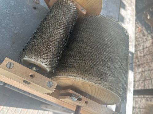 Wolkaarder kaardmolen, Hobby en Vrije tijd, Spinnewielen en Spinnen, Gebruikt, Onderdelen en Toebehoren, Ophalen of Verzenden