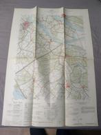 37 D Brielle Maassluis Zuidland Plattegrond 1957, Antiek en Kunst, Kunst | Litho's en Zeefdrukken