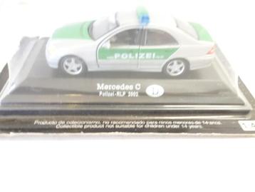 Mercedes C Polizei RLP 2002 Duitse Politie 1:43 modelauto beschikbaar voor biedingen