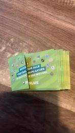 Voetbalplaatjes Plus (66 plaatjes), Ophalen of Verzenden, Winkel, Super of Benzinepomp, Volle spaarkaart
