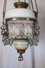 antieke majolica olielamp, Antiek en Kunst, Antiek | Lampen, Ophalen